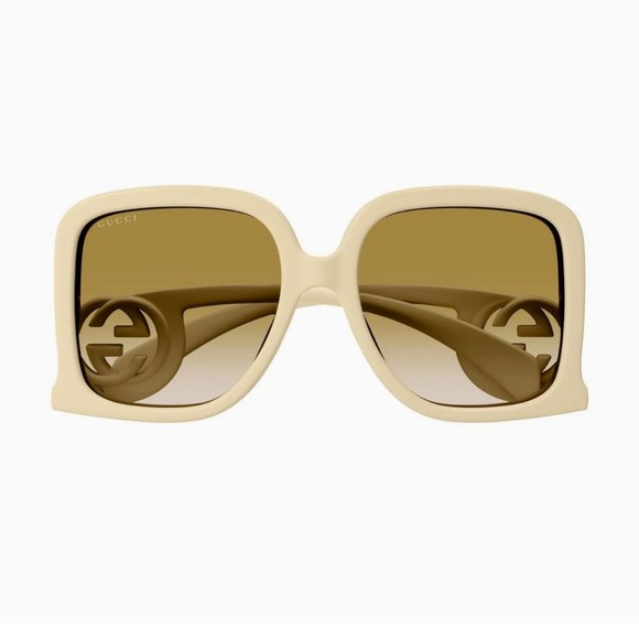Gucci Cream Sunglasses - Picture 1 of 8